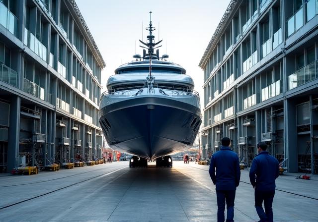 Riorganizzazione cantiere navale