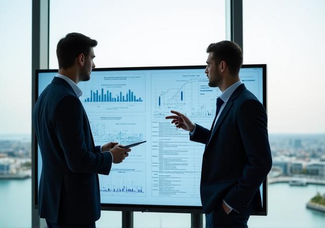 Team di consulenza Marinus Consult analizza schemi nautici